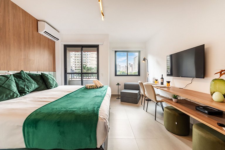 TM/313-Studio completo Próximo ao Metrô Eucaliptos