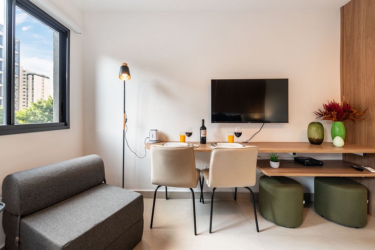 TM/313-Studio completo Próximo ao Metrô Eucaliptos