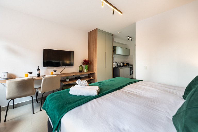 TM/313-Studio completo Próximo ao Metrô Eucaliptos