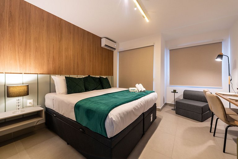 TM/313-Studio completo Próximo ao Metrô Eucaliptos