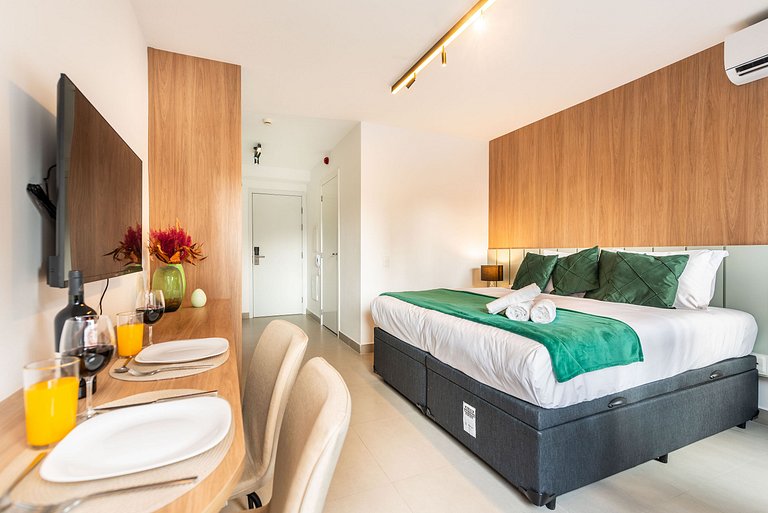 TM/313-Studio completo Próximo ao Metrô Eucaliptos