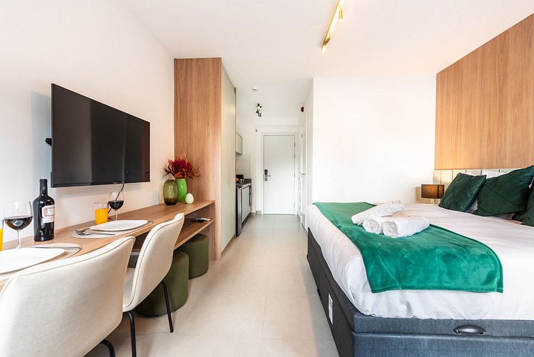 TM/313-Studio completo Próximo ao Metrô Eucaliptos