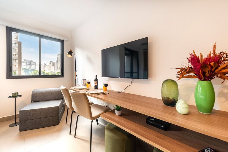 TM/313-Studio completo Próximo ao Metrô Eucaliptos