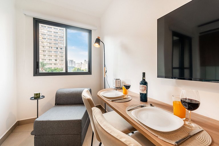 TM/313-Studio completo Próximo ao Metrô Eucaliptos