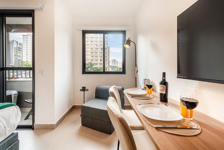 TM/313-Studio completo Próximo ao Metrô Eucaliptos