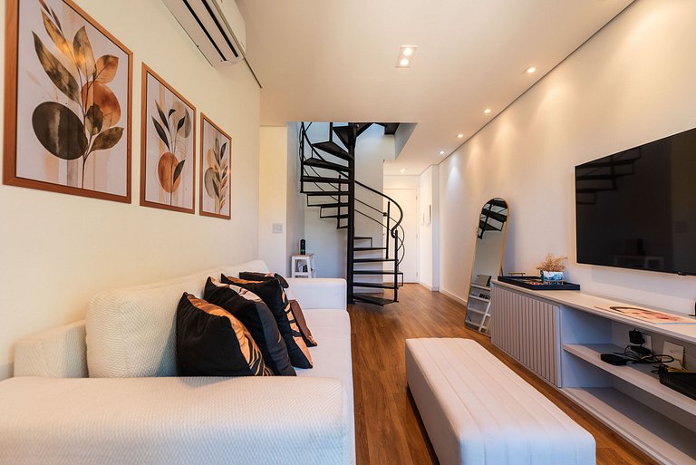 A6/404-Duplex ao lado MorumBIS Einstein c/ Jacuzzi